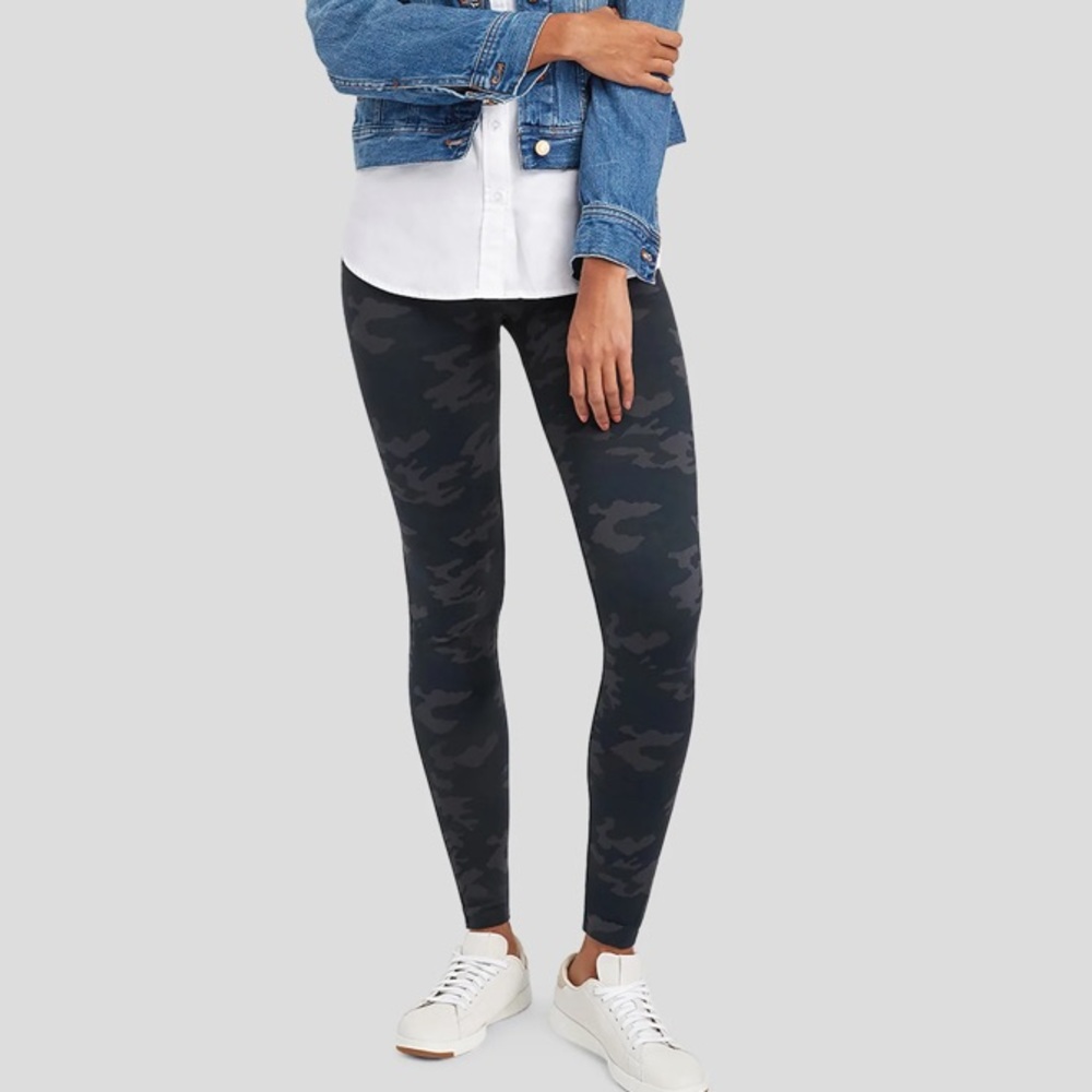 SPANX Black Camo Leggings